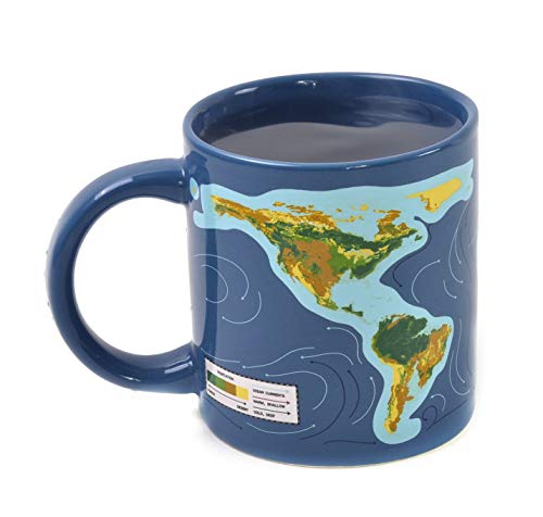 Climate Change Heat Changing Mug - Add Coffee or Tea and See What Global Warming Has in Store - Comes in a Fun Gift Box