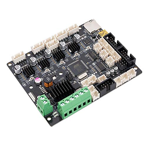 Creality Upgraded Ender 5 Plus Silent Mainboard with TMC2208 Driver, Customized V2.2.1 Super Quiet Mute Motherboard for CR-10S/ CR-10 S4/ CR-10 S5/ CR-X/CR-20/ CR-20 PRO 3D Printer