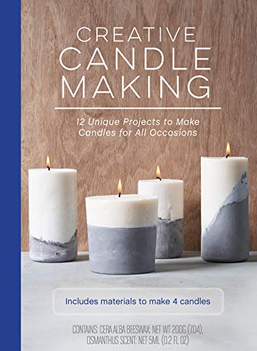 Creative Candle Making: 12 Unique Projects to Make Candles for All Occasions - Includes Materials to Make 4 Candles