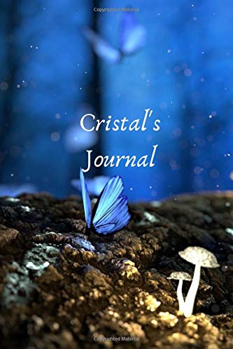 Cristal's Journal: Personalized Lined Journal for Cristal Diary Notebook 100 Pages, 6" x 9" (15.24 x 22.86 cm), Durable Soft Cover