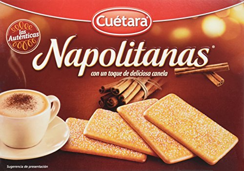 Cuétara - Napolitanas - Con un toque de deliciosa canela - 500 g - [pack de 3]