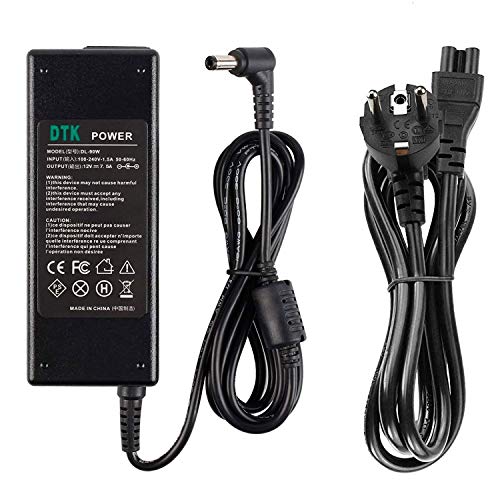 DTK® Unidad de Adaptador Cargador alimentación para portátil LCD TFT Monitors, TVs, DVDTVs, and Other Equipment Output: 12V 7.5A 90W (Compatible 12V 5A 60W / 12V 6A 72W) Cargadore y adaptadore DTK® Unidad de Adaptador Cargador alimentación para portátil LCD TFT Monitors, TVs, DVDTVs, and Other Equipment Output: 12V 7.5A 90W (Compatible 12V 5A 60W / 12V 6A 72W) Cargadore y adaptadore