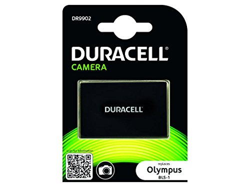 Duracell DR9902 - Batería para cámara Digital 7.4 V, 1050 mAh (reemplaza batería Original de Olympus BLS-1)