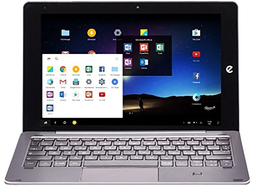 'e-tab bpl64rek Tablet PC, Pantalla LCD/LED de 10.1 (Intel Atom z8350, RAM 4 GB, Plata
