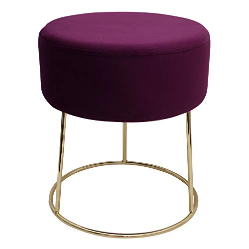 ECHTWERK Taburete Marilyn con Superficie de Terciopelo, 35,5 x 35,5 x 40,5 cm, hasta 150 kg, bayal ECHTWERK Taburete Marilyn con Superficie de Terciopelo, 35,5 x 35,5 x 40,5 cm, hasta 150 kg, bayal