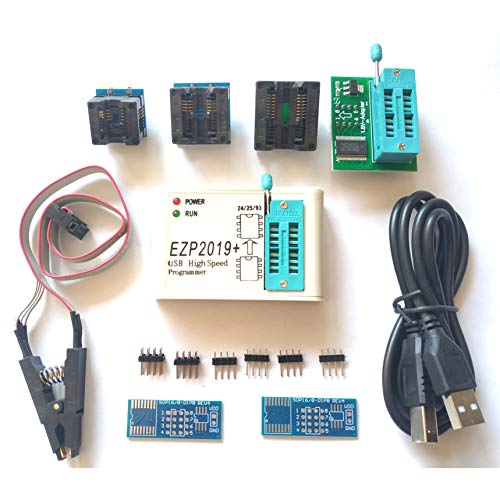 EZP2019 + High Speed USB Programmer Support 24 25 93 EEPROM Flash Bios Chips pueden ser added by yourself (24 25 SPI FLASH 93)