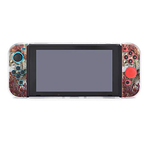 Funda protectora para Nintendo Switch, gris Wolf funda duradera para Nintendo Switch y Joy Con