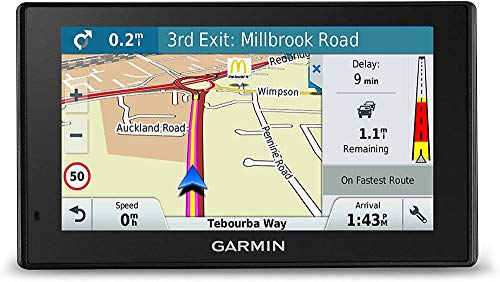 Garmin DriveSmart 50 We LMT-D - Navegador GPS con mapas de por Vida y tráfico Digital (Pantalla de 5", Mapa Oeste Europa)