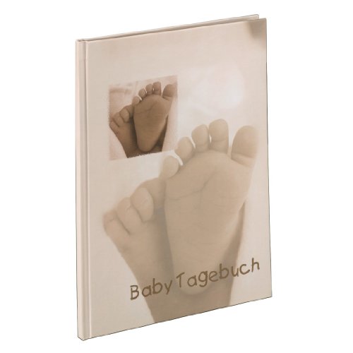 Hama Baby Diary Baby Feel - Álbum de fotografía (205 mm, 270 mm, Papel, Beige)