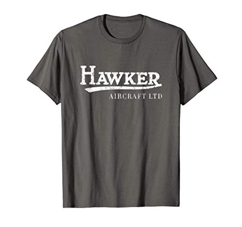 Hawker Aircraft Vintage Logo | Retro Aviation Company Camiseta