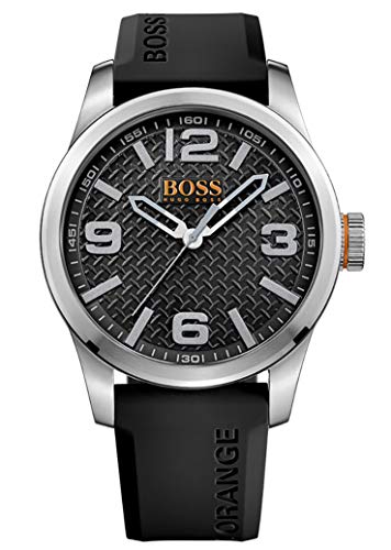 Hugo Boss Orange Reloj analógico para Hombre con cuarzo, 1513350, Negro