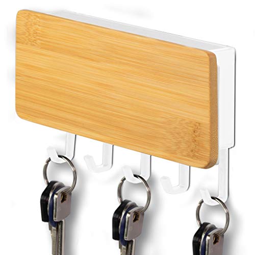 ITALNIC Llavero de pared Organizador de almacenamiento para llavero Portacartas de pared en madera y tablero de ABS con estante Contenedor 18 x 10 x 3 cm Decoración de pared 3 colores… (Nuez Claro) ITALNIC Llavero de pared Organizador de almacenamiento para llavero Portacartas de pared en madera y tablero de ABS con estante Contenedor 18 x 10 x 3 cm Decoración de pared 3 colores… (Nuez Claro)