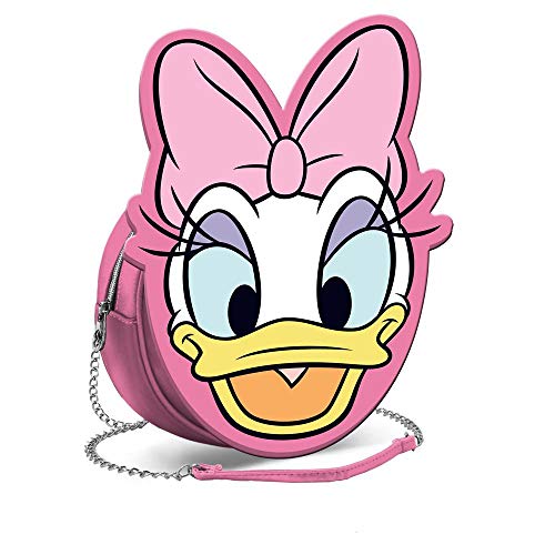 Karactermania Diseny Icons Daisy-Bolso Cadena Wide Bolso Bandolera, 20 cm, Rosa