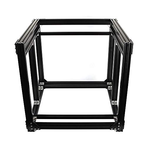 Kit de Marco de Cubo BLV MGN de ​​extrusión de Perfil de Aluminio Negro 2040 para Impresora 3D DIY CR10 Z Altura 365 MM Accesorios de impresión 3D