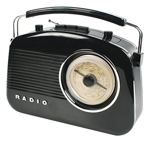 König HAV-TR710BL Portátil Negro - Radio (Portátil, Am,FM, 1,5 W, 301 mm, 80 mm, 210 mm)