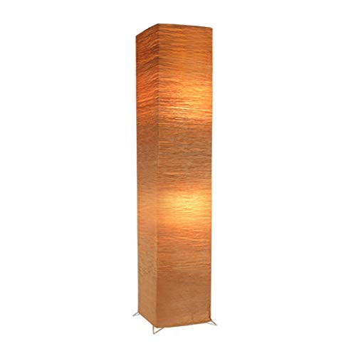 Lámpara de pie Hogar, Decoración del Hogar Moderno Chino Iluminación Vertical For La Sala De Estar Y Dormitorio, 3 Colores / 27 * 123cm (Color : C)