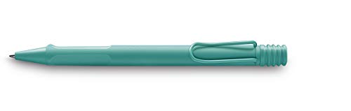 LAMY Bolígrafo Safari Candy edición Especial 221 – Bolígrafo de plástico ABS Resistente en Color Aguamarina con Mango ergonómico y diseño Atemporal – con Mina Grande – Trazo M
