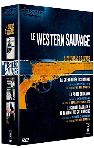 Le Western sauvage - Coffret - La chevauchée des bannis + La porte du diable + Le convoi sauvage + Le fantôme de Cat Dancing [Francia] [DVD]