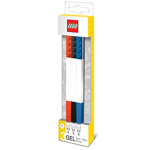 LEGO - Pack de 3 bolígrafos de gel (51513)