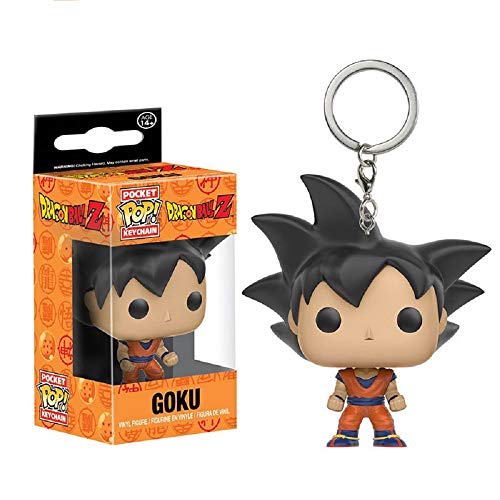 Llavero con diseño de anime Mangas Dragon Ball Z Top Bobbleheads Goku-Vegeta (Goku San)