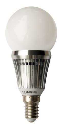 LUMIworld LWLE14-4WKuMW-RiSi - Bombilla LED, 4 W, temperatura de color 2700 k, casquillo E14