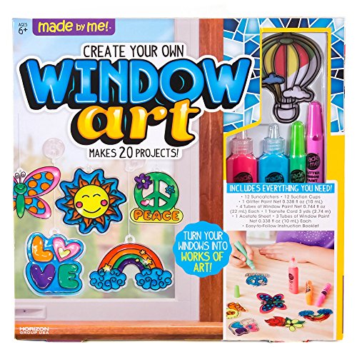 Made By Me 2-in-1 Create Your Own Window Art Kit by Made By Me
