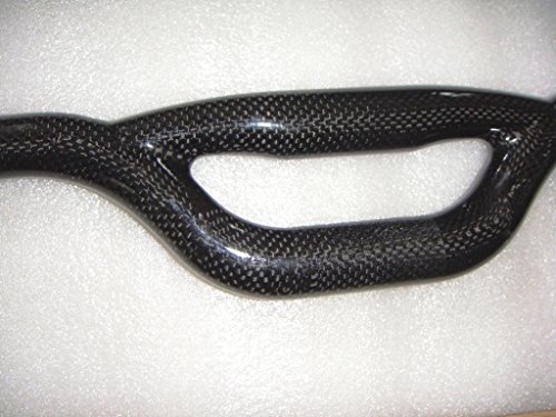 Manillar de carbono completo para BMX, longitud 500-620 mm, altura 50 mm (560 mm)