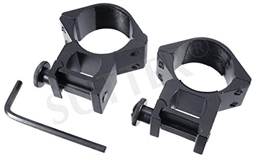 Montura para mira telescópica (diámetro: 30 mm, altura: 50 mm, para raíles Weaver y Picatinny, para mira telescópica RedDot Visor extrafuerte) Montura para mira telescópica (diámetro: 30 mm, altura: 50 mm, para raíles Weaver y Picatinny, para mira telescópica RedDot Visor extrafuerte)