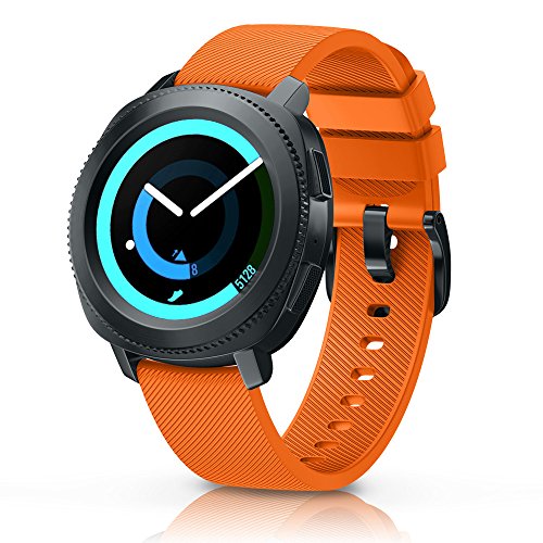 NotoCity Correa para Amazfit Bip Xiaomi, 20mm Repuesto de Correa Reloj de Silicona para Garmin Forerunner 245/645/Vivoactive 3/Huawei Watch 2/Samsung Galaxy Watch 42mm/Gear Sport/Active