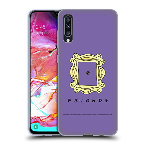 Official Friends TV Show Peephole Frame Iconic Soft Gel Case Compatible for Samsung Galaxy A70 (2019)