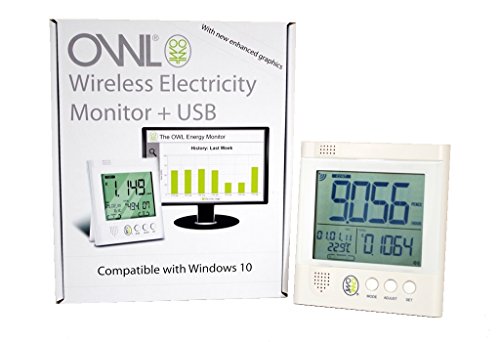 Owl CM160 - Medidor de Consumo eléctrico con USB inalámbrico
