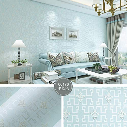 Papel pintado de pared fácil de decorar popular duradero con diseño de palindrome, retro, dormitorio, sala de estar, decoración de hotel, papel pintado no tejido (color: 66176, dimensiones: 2 x 53 cm) Papel pintado de pared fácil de decorar popular duradero con diseño de palindrome, retro, dormitorio, sala de estar, decoración de hotel, papel pintado no tejido (color: 66176, dimensiones: 2 x 53 cm)