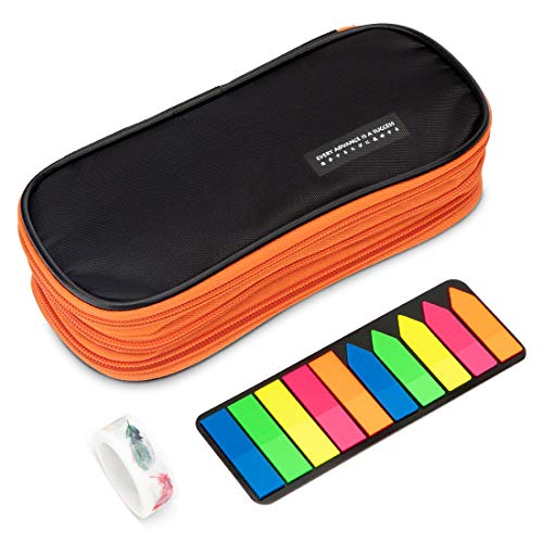 peinat Estuche Escolar de Gran Capacidad, Estuches de Lápices de Gran Capacidad, para Material Papelería para Hombre Mujer Estudiante en Escuela Oficina, Post It y Washi Tapes Gratis peinat Estuche Escolar de Gran Capacidad, Estuches de Lápices de Gran Capacidad, para Material Papelería para Hombre Mujer Estudiante en Escuela Oficina, Post It y Washi Tapes Gratis
