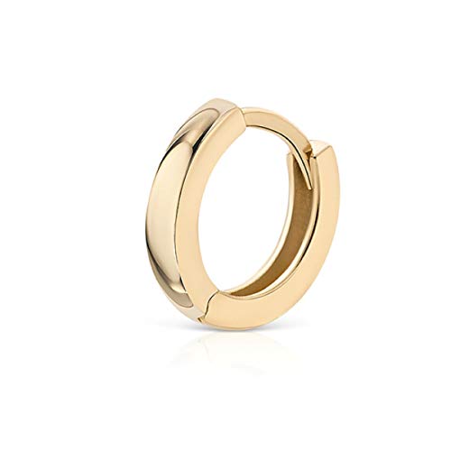 Pendiente aro articulado oro amarillo 18 kt ancho 1.8 mm y 11 mm de diámetro exterior. Venta por unidad Pendiente aro articulado oro amarillo 18 kt ancho 1.8 mm y 11 mm de diámetro exterior. Venta por unidad