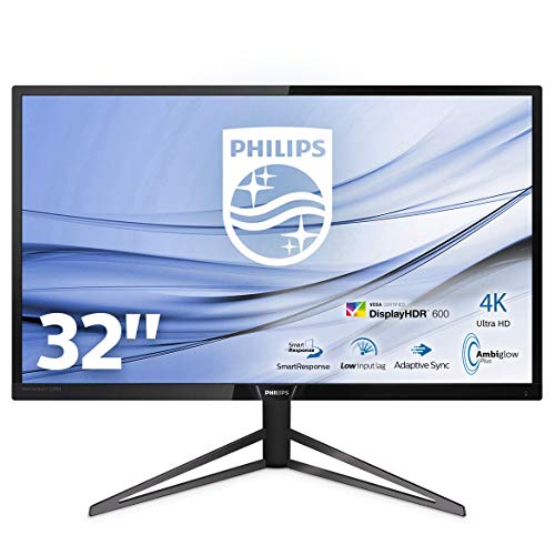 Philips Monitor 326M6VJRMB/00-32" UHD 4K, 60Hz, MVA, Adaptive Sync (3840x2160, 400 CD/m, HDMI 3x2.0, Displayport 1x1.4)