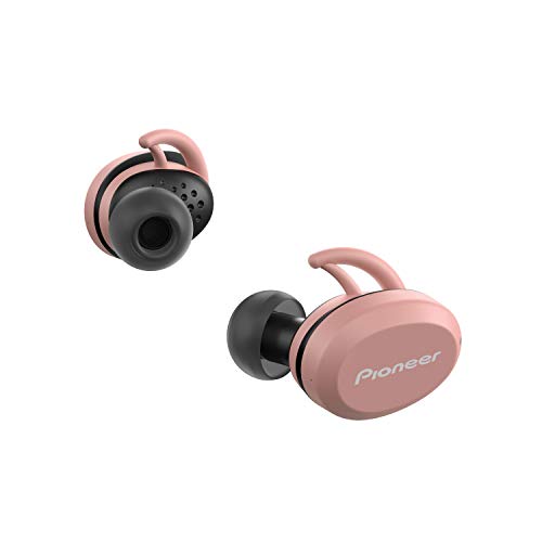 Pioneer E8TW-P Truly - Auriculares inalámbricos (Bluetooth, in-Ear, Deportes, 3 h de Tiempo de reproducción por Carga), Color Rosa