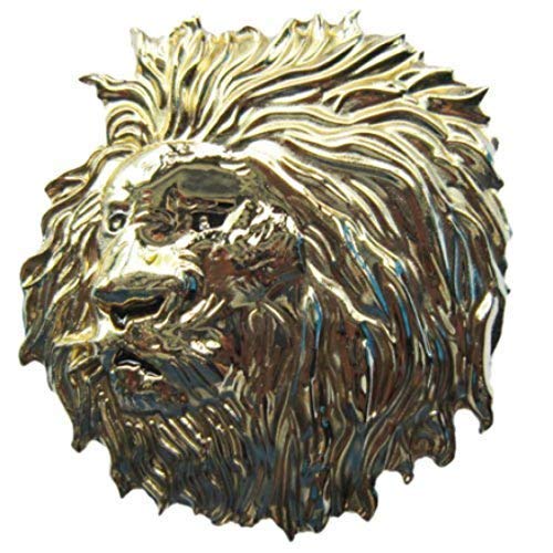 Piratenladen Hebilla de Cabeza de León - León - Lion - Lionhead - Hebilla