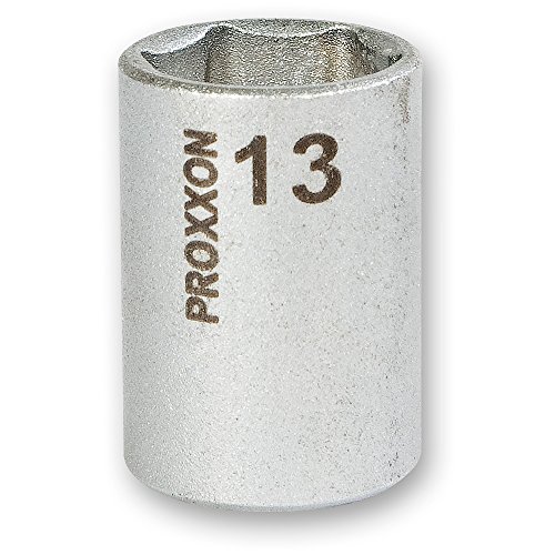 PROXXON 23 728 Vaso de 1,4, Longitud Total 25mm, multicolor, 13 mm