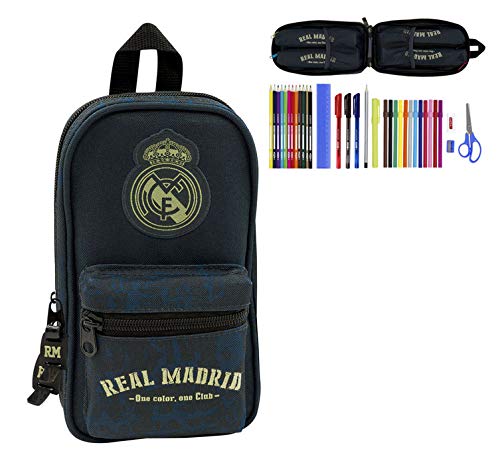 Real Madrid CF 411934747, Estuche para Niños, Multicolor, 12x23x5 cm