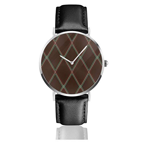Reloj de cuero Vox estilo vintage amplificador parrilla tela unisex clásico casual moda reloj de cuarzo reloj de acero inoxidable con correa de cuero Reloj de cuero Vox estilo vintage amplificador parrilla tela unisex clásico casual moda reloj de cuarzo reloj de acero inoxidable con correa de cuero