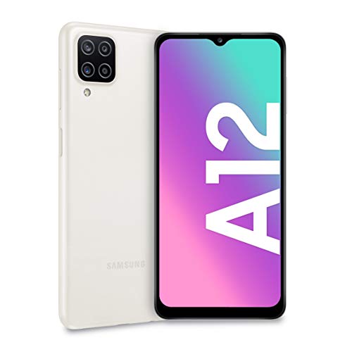 SAMSUNG Galaxy A12 A125F 64 GB Blanco Dual SIM EU Libre sin Branding