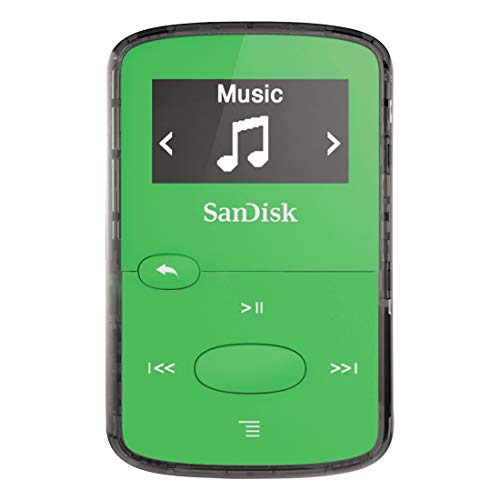 SanDisk Clip Clip Jam - Reproductor MP3 , 8GB, Verde