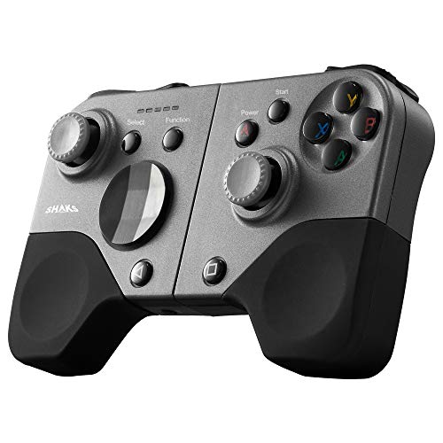 SHAKS S5i powered by Qualcomm,truly wireless Gamepad Controller for Android,Windows,iOS,and supporting X-Cloud, Stadia, Geforce. Portable, light 5.6Oz, 6.5" width fit upto iphone XS Max,Galaxy Note 20