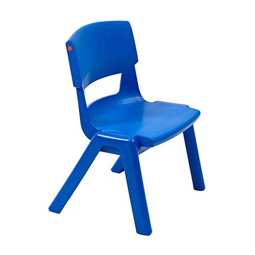 Silla escolar Postura Plus tamaño 2, 310 mm altura del asiento, color azul tinta