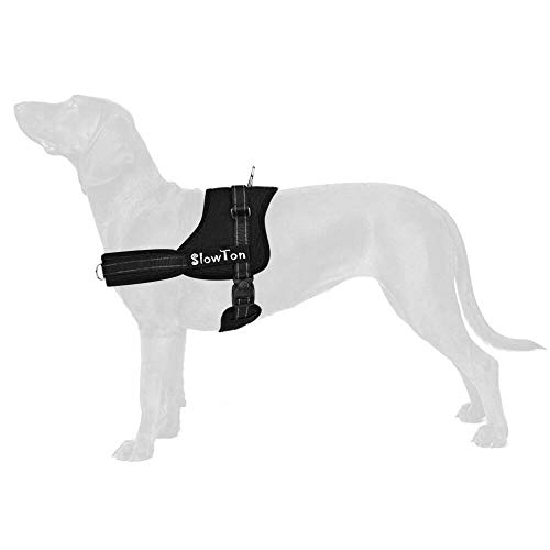 SlowTon Sin tirones Arnés de Perro, Suave Malla Acolchada Ajustable Fácil de Poner y Quitar el arnés con Hebilla de Bloqueo para Perros Grande Mascotas SlowTon Sin tirones Arnés de Perro, Suave Malla Acolchada Ajustable Fácil de Poner y Quitar el arnés con Hebilla de Bloqueo para Perros Grande Mascotas