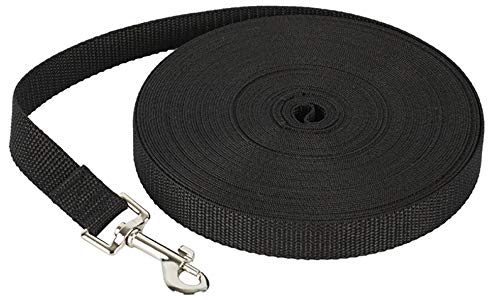 SQUATCH® | Correa de adiestramiento impermeable | para perros y gatos | Color negro | Longitud para paseo, educación, senderismo, jogging, camping, playa | 7 tamaños (10 metros) SQUATCH® | Correa de adiestramiento impermeable | para perros y gatos | Color negro | Longitud para paseo, educación, senderismo, jogging, camping, playa | 7 tamaños (10 metros)