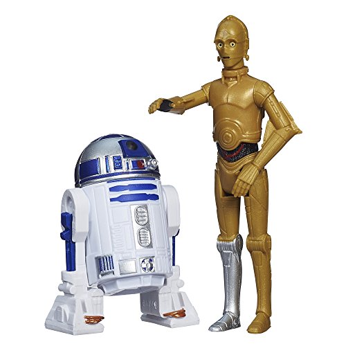 Star Wars Rebels, Mission Series, C-3PO and R2-D2 Action Figure Set, 3.75 Inches
