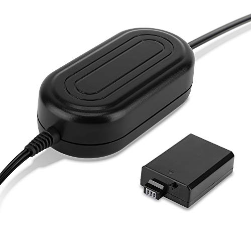 subtel® Fuente de alimentación Compatible con Canon EOS 1000D, 450D, 500D, EOS Rebel T1i, Rebel XS, Rebel Xsi (CA-PS700 + DR-E5) - ca. 3m, ACK-E5, 7.4V Cable de Corriente subtel® Fuente de alimentación Compatible con Canon EOS 1000D, 450D, 500D, EOS Rebel T1i, Rebel XS, Rebel Xsi (CA-PS700 + DR-E5) - ca. 3m, ACK-E5, 7.4V Cable de Corriente