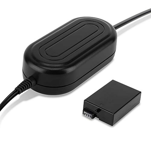 subtel® Fuente de alimentación Compatible con Canon EOS 700D 600D 550D 650D, EOS Rebel T3i Rebel T5i Rebel T2i Rebel T4i - ca. 3m, ACK-E8 (CA-PS700 + DR-E8), 7.4V Cable de Corriente