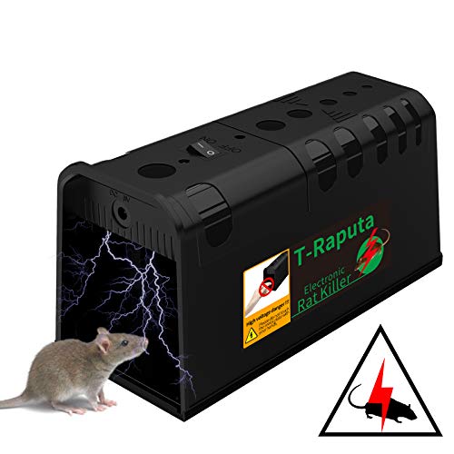 T-Raputa Trampa para Ratones,para capturar Ratones, Ratas, plagas y roedores en Interiores y Exteriores